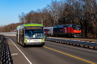 "CTrail Races CTfastrak at Newington"