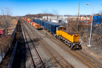 "Pulling Trashing into Arlington Yard"