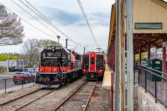 "Diesel & Electric CDOT at New Canaan"
