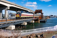 "The EL Crosses Shark River"