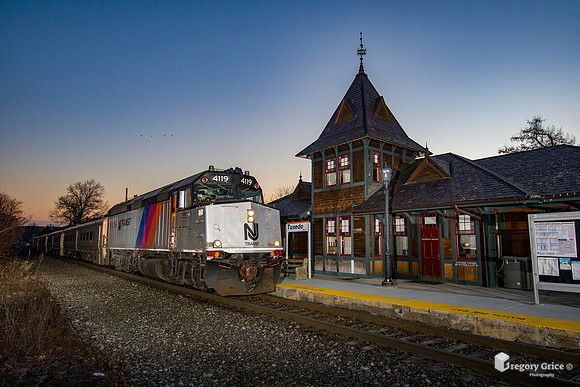 "Sunset Box at Tuxedo"