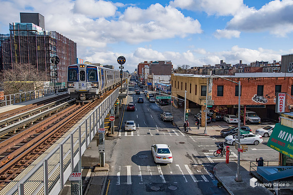 "Single Tracking at Nostrand"