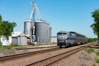 "Heartland Flyer at Justin Seed Co."