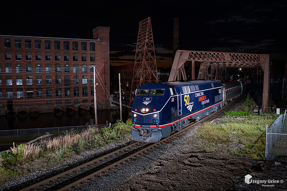 "Midnight Blue at the Paper City"