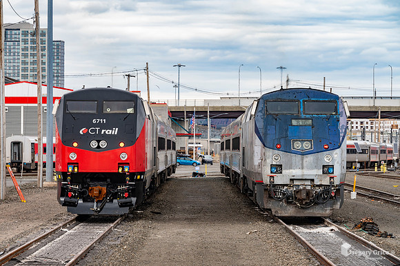 "CDOT's P40s, Before & After" (Front)