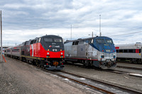 "CDOT's P40s, Before & After" (Side)