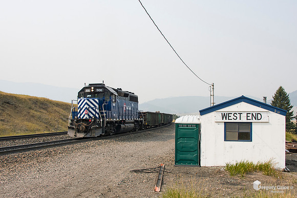 "MRL GP40 at West End"