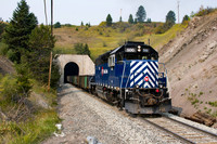 "MRL GP40 at the Bozeman Tunnel"