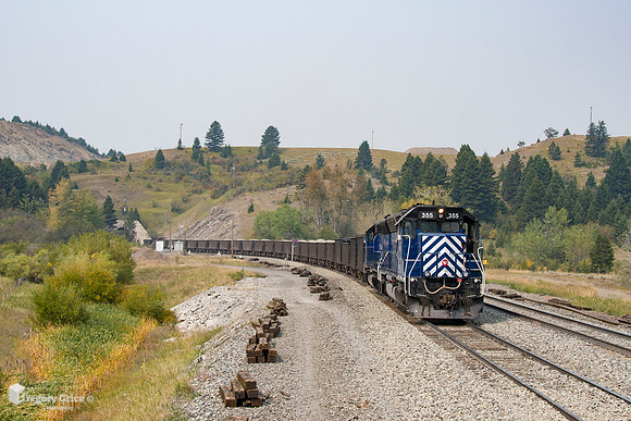 "Holding with the Stone Train at Muir"