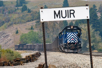 "SD45s and Stone approaching Muir"