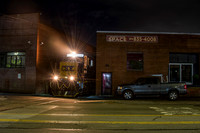 "Emerging from the Alley at Mamaroneck"