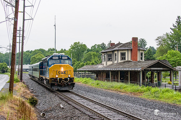 "CSX Geometry at Congers Station"