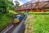 "CSX Geometry under the Old Erie Main Line"